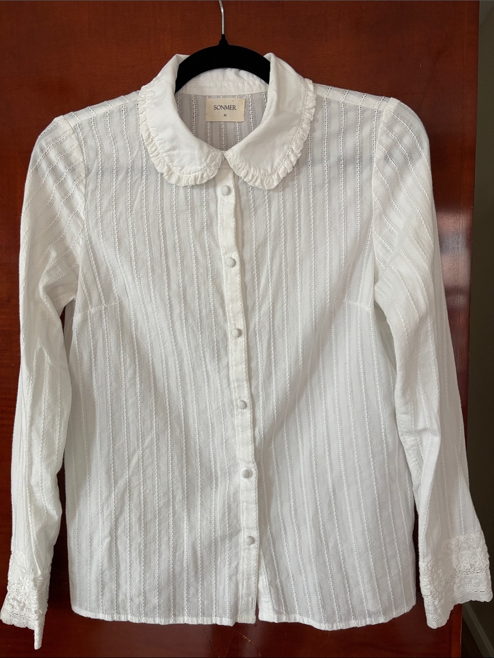 SONMER White Blouse Size M